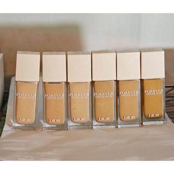 New DIOR natural nude foundations shade 1.5n, 2n, 2.5n, 3n, 3n, 40w - Picture 1 of 2